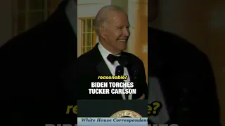 Biden TORCHES Tucker Carlson in must-see takedown