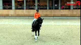 Dinja van Liere | Duval’s Capri SonneJr. | KNHS-Subli Kampioenschap Jonge Dressuurpaarden |  2014