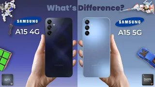 SAMSUNG GALAXY A15 4G VS SAMSUNG GALAXY A15 5G | FULL SPEC ❤️‍🔥 SATISFYING REVIEW 📱