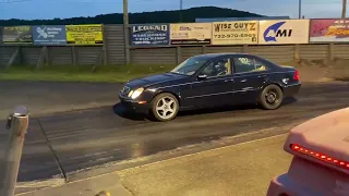 Clk 430 vs E 500 (Clk on nitrous)