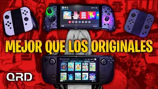 NO VOLVERÁS A COMPRAR MÁS JOYCONS - QRD STELLAR T5  Unboxing & Review Completo