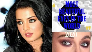 TOP 10 MOST BEAUTIFUL EYES IN THE WORLD 2020