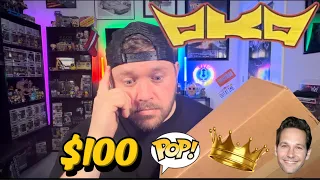 Opening $100 PopKingPaul Funko Pop! Mystery Box