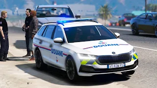 [GTA 5] LA DOUANE CONTRÔLE LES VACANCIERS SUR L'AUTOROUTE | LSPDFR #680