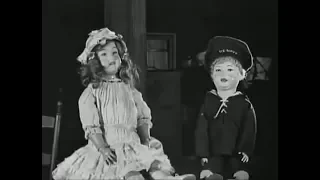 Antique Dolls in "A Little Princess" - 1917 Silent Film Starring Mary Pickford & Zasu Pitts