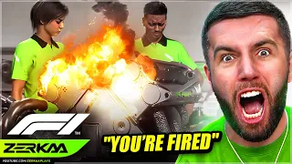 SACKING THE SIDEMEN RACING TEAM (F1 23 My Team #13)