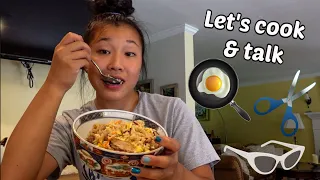 How to make a POWER DISH - what I make for myself after a level 10 gymnastics practice(ft.chit chat)