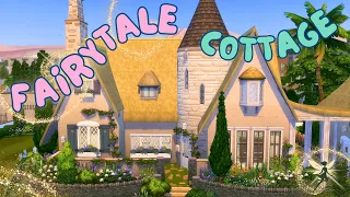 Building a Fairytale Cottage in The Sims 4! No CC!