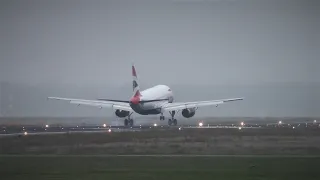 British Airways Airbus A319-131 G-EUPO Landing at Berlin Tegel Airport