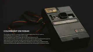 COLORBURST 250 A KODAK INSTANT CAMERA