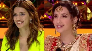 Kriti Sanon And Nora Fatehi Performance In Dance Deewane Season 3