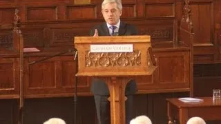 Parliament and the Public: Strangers or Friends? - The Rt Hon John Bercow