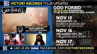 GOD FORBID On Tour Now (w/ Shadows Fall - Nov 2012)