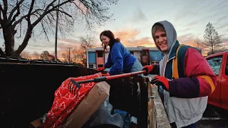 Stunning Sunrise & Great Finds in the Trash!