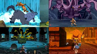 Disney's Hercules Action Game [US Re-Release] - ALL BOSSES, FULL HD 60FPS