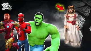 Franklin and Avengers Fight With EVIL ANABELLA in GTA 5