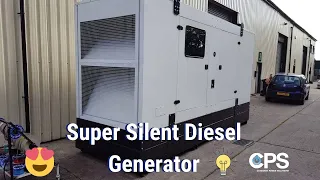 Super Silent Diesel Generator, Made In The UK By Constant Power Solutions!