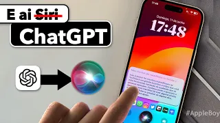 Transformei a Siri do iPhone na Inteligência Artificial ChatGPT 😱