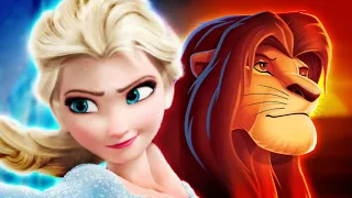 Simba vs Elsa. Rap Battle.