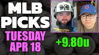 Free MLB Picks & Predictions Tuesday 4/18 | Kyle Kirms The Sauce Network