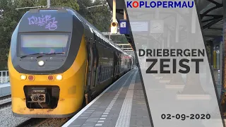 Treinen op station Driebergen-Zeist - 2 september 2020