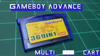 Gameboy Advance 369-in-1 multi cart