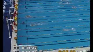 Janet Evans wins Gold - Women's 800m Freestyle | Barcelona 1992 Olympics