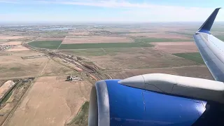United Boeing 757-200 takeoff from DEN to LAX RWY 25 5-16-2024