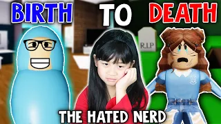 BIRTH TO DEATH: THE NERD IN BROOKHAVEN (ROBLOX BROOKHAVEN RP!!)