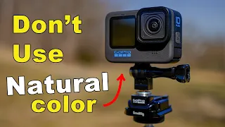 Here's Why You NEVER Use NATURAL Color in GOPRO Hero 10 Black!!