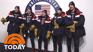 See Team USA Get Suited Up In Their Official Olympic Outfits | TODAY