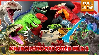 Khủng Long Đại Chiến Mùa 2 Full 15 Tập - Đa Vũ Trụ Khủng Long Đại Chiến King Kong Godzilla