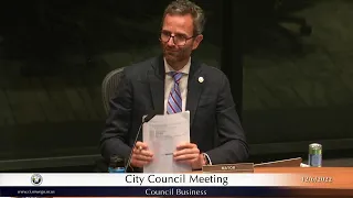 City Council Meeting - December 6, 2022