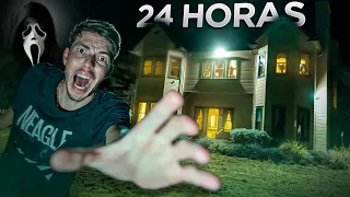 24 HORAS NA CASA DO FILME PÂNICO ( aterrorizante! )