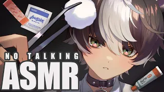 ASMR│💊 treatment for a wound