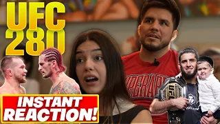 Henry Cejudo INSTANT REACTION to Islam Makhachev STOPPING Oliveira; B.S. Sean O'Malley Decision Win