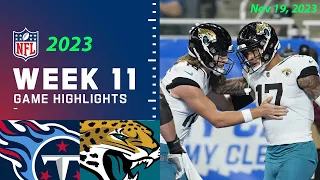 Tennessee Titans vs Jacksonville Jaguars 11/19/23 FULL GAME Week 11 | NFL Highlights Today