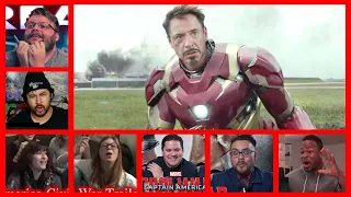 Captain America: Civil War Trailer 1 Reaction Mashup