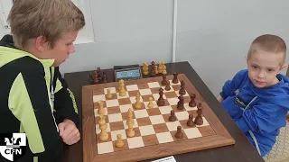 M. Khveschenik (1349) vs Tweedledum (1311). Chess Fight Night. CFN. Rapid