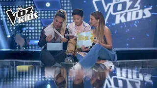 Steven Lucas entrenó con Karol G | La Voz Kids Colombia 2018