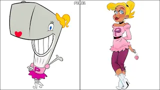 Spongebob Squarepants Characters Human Version | Mr Cartoon