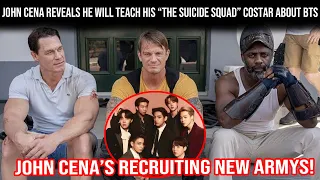 John Cena Reveals He Will Teach “The Suicide Squad” Opponents About BTS John Cena recruits new ARMY!