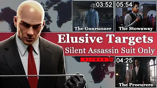 Hitman 3 All June Elusive Targets Silent Assassin Suit Only