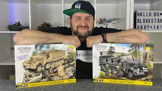 COBI® 2274/2275 💥 Sd.Kfz. 7/1 & 2cm Flakvierling and Sd.Kfz. 7 Half-Track | 1:35 ▶️ REVIEW & FACTS