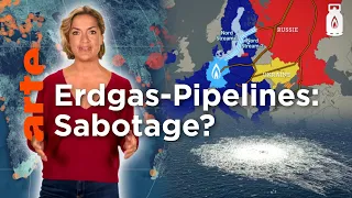 Erdgas-Pipelines: Sabotage in der Ostsee? | Mit offenen Karten - Im Fokus | ARTE