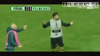 TRETA entre Peñarol x Palmeiras! FELIPE MELO DA SOCO NA CARA DE URUGUAIO foi de lascar