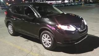 Nissan Rogue at night