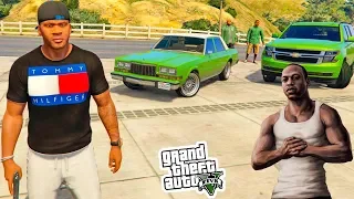 РЕАЛЬНАЯ ЖИЗНЬ В GTA 5 - ГАНГСТЕРСКИЕ РАЗБОРКИ! GROOVE-STREET FAMILIES! КРИСТИНА СИДИТ ДОМА