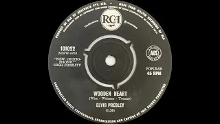 1961: Elvis Presley - Wooden Heart - mono 45