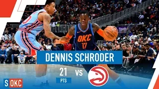 Dennis Schroder Scores 21 Points in his Return to Atlanta | January 15th, 2019